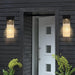 2-Pack Outdoor LED Wall Light, Waterproof Outdoor Crystal Wall Sconce-2-ErisView