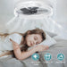 20 in. Black Indoor Ceiling Fan with Low Profile Light and Remote, Modern Dimmable Flush Mount Bedroom Ceiling Fans-14-ErisView