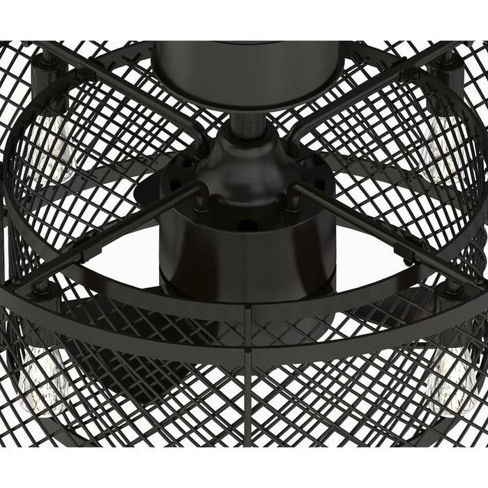 20 in. Caged Ceiling Fan with LED Light Kit, Bronze Ceiling Fan-3-ErisView