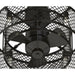 20 in. Caged Ceiling Fan with LED Light Kit, Bronze Ceiling Fan-4-ErisView
