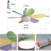 20 in. Dimmable Socket Light Fan for Bedroom Kitchen Balcony, Light Socket Fan and Remote-3-ErisView