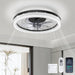 20 in. Flush Mount Low Profile Ceiling Fan and Light, Ceiling Fans with Lights and Remote, Reversible Noiseless Ceiling Fan for Bedroom Living Room Kitchen-1-ErisView