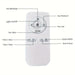 20 in. Gold Flush Mount Ceiling Fan Light Fixture with Control Remote for Stairway Bedroom LivingRoom Kitchen-ErisView