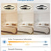 20 in. Low Profile Ceiling Fan with Remote APP Control, Dimmable Reversible Modern Ceiling Fan with Light for Bedroom Living Room Kitchen-2-ErisView