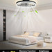 20 in. Low Profile Ceiling Fan with Remote APP Control, Dimmable Reversible Modern Ceiling Fan with Light for Bedroom Living Room Kitchen-5-ErisView