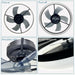 20 in. Modern Ceiling Fan with Low Profile Light, Black Smart Dimmable Low Profile Ceiling Fan-7-ErisView