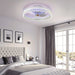 20 in. Modern LED Ceiling Fan with App Remote Control, Dimmable Silent Ceiling Fan for Bedroom Living Room-ErisView