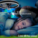20 in. Modern LED Fan Light, 360¡ã Oscillating Ceiling Fan with Low Profile Light, Flush Mount Bladeless Ceiling Fan with Remote and APP Bluetooth Control-7-ErisView