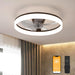 20 in. Modern Low Profile Ceiling Fan with Lights and APP Remote Control, Smart Bladeless Flush Mount Ceiling Fan for Bedroom Living Room-1-ErisView