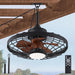 20 in. Outdoor Ceiling Fans with Light and Remote Control, Waterproof Caged Portable Ceiling Fan, Hanging Outdoor Fan for Gazebo-1-ErisView
