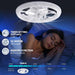 20 in. RGB Ceiling Fan with Lights and Remote APP Control, Flush Mount Low Profile Ceiling Fan, Dimmable Bluetooth Ceiling Fan for Bedroom Living Room-7-ErisView