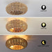 20 in. Rattan Ceiling Fan, Boho Caged Ceiling Fan with Lights, Flush Mount Low Ceiling Fan with Remote, Bedroom Ceiling Fans, Reversible Silent Fandalier-5-ErisView