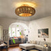 20 in. Rattan Ceiling Fan, Boho Caged Ceiling Fan with Lights, Flush Mount Low Ceiling Fan with Remote, Bedroom Ceiling Fans, Reversible Silent Fandalier-9-ErisView