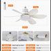 20 in. Screw In Bedroom Ceiling Fans with Lights, Socket Fan Light with Remote, Dimmable Socket Fan with Light for Garage, Bathroom, Bedroom, Kitchen-7-ErisView