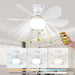20 in. Screwin Small Cordless Ceiling Fan with Light for Bedroom Kitchen Workshop, Socket Fan Light with Remote-1-ErisView