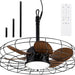 20 in. Wet Rated Outdoor Ceiling Fans with Light Remote, Outdoor Fan for Gazebo with Light, Waterproof Outdoor Patio Fans, Outdoor Fans for Pergolas-15-ErisView