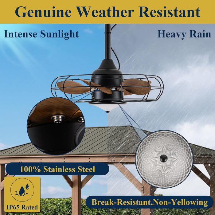 20 in. Wet Rated Outdoor Ceiling Fans with Light Remote, Outdoor Fan for Gazebo with Light, Waterproof Outdoor Patio Fans, Outdoor Fans for Pergolas-2-ErisView