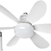 20.5 in. Light Socket Fan, Wireless Ceiling Fan Light with Extender, Bedroom Ceiling Fans, Ceiling Fan for Garage Balcony-11-ErisView