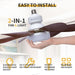 20.5 in. Light Socket Fan, Wireless Ceiling Fan Light with Extender, Bedroom Ceiling Fans, Ceiling Fan for Garage Balcony-3-ErisView