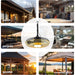 21 in. Best Outdoor Ceiling Fan with Light, Remote Control Fan, Outdoor Fan for Gazebo with Light APP Control, Patio Fans, Wet Rated Outdoor Ceiling Fans-4-ErisView