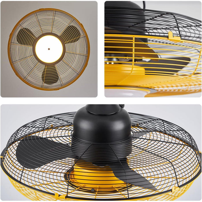 21 in. Best Outdoor Ceiling Fan with Light, Remote Control Fan, Outdoor Fan for Gazebo with Light APP Control, Patio Fans, Wet Rated Outdoor Ceiling Fans-5-ErisView