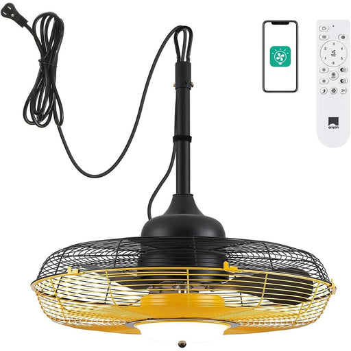 21 in. Best Outdoor Ceiling Fan with Light, Remote Control Fan, Outdoor Fan for Gazebo with Light APP Control, Patio Fans, Wet Rated Outdoor Ceiling Fans-1-ErisView