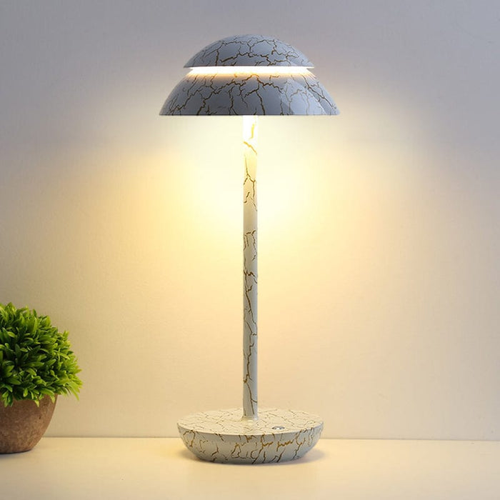 Nordic Rechargeable Cordless Table Lamp Integrated LED Built-in Battery Desk Light