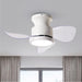 22 in. Beautiful Ceiling Fans with Remote, Bedroom Ceiling Fans with Lights, White Bedroom Ceiling Fans, Kitchen Ceiling Fans, Dining Room Ceiling Fan -1-ErisView