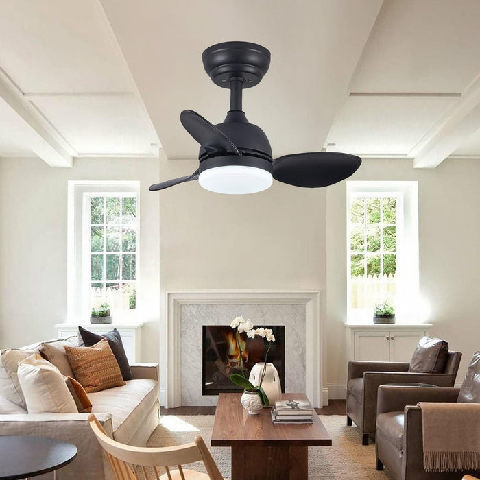22 in. Remote Ceiling Fan with Light, 3 Blade Reversible Fan for Summer Winter, Indoor Outdoor Ceiling Fan for Patio Bedroom, Living Room Dining Room-6-ErisView