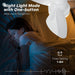 22 in. White Small Ceiling Fan with Light and Remote, Flush Mount Low Profile Ceiling Fan for Bedroom Living Room-3-ErisView