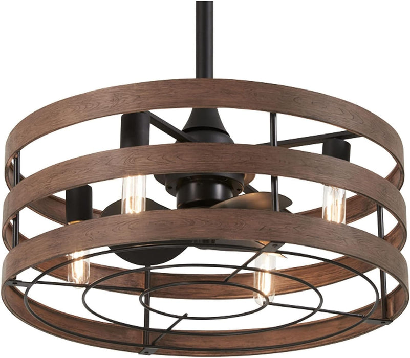 22.5 in. Recessed Ceiling Fan, Compact Ceiling Fan, Short Blade Ceiling Fan-1-ErisView