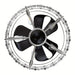 23 in. Modern Downrod Mount Ceiling Fan with Light Remote Control, Enclosed Crystal Ceiling Fan Fandelier with Reversible Blades for Living Room-ErisView