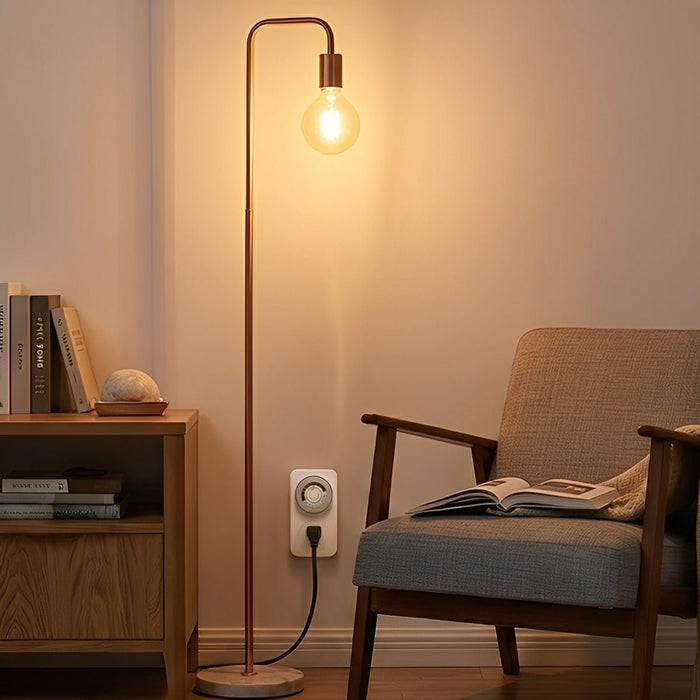 Mechanical Timer, 24-Hour Plug-In Outlet, Light/Appliance Control, Indoor Security, Energy Saving