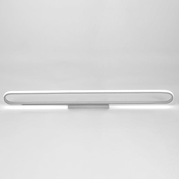 24'' Rectangle LED Black Flush Mount Ceiling Light Wall Lights