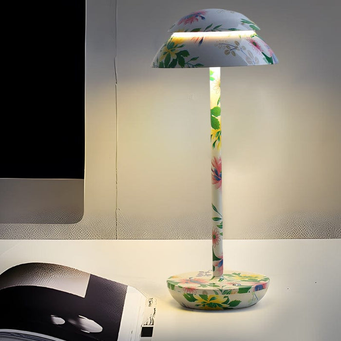 Nordic Rechargeable Cordless Table Lamp Integrated LED Built-in Battery Desk Light