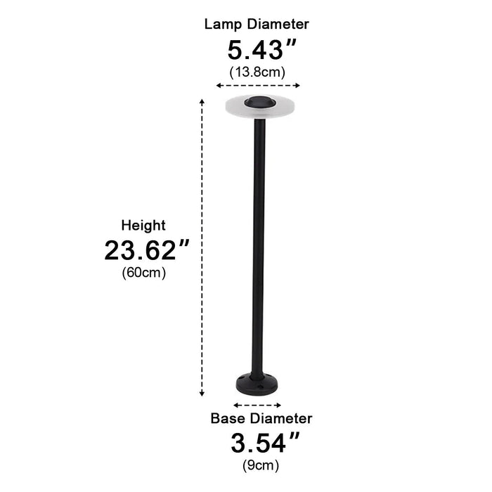 Low Voltage Waterproof LED Landscape Pathway Light, Modern Architectural Accent for Garden/Yard/Patio