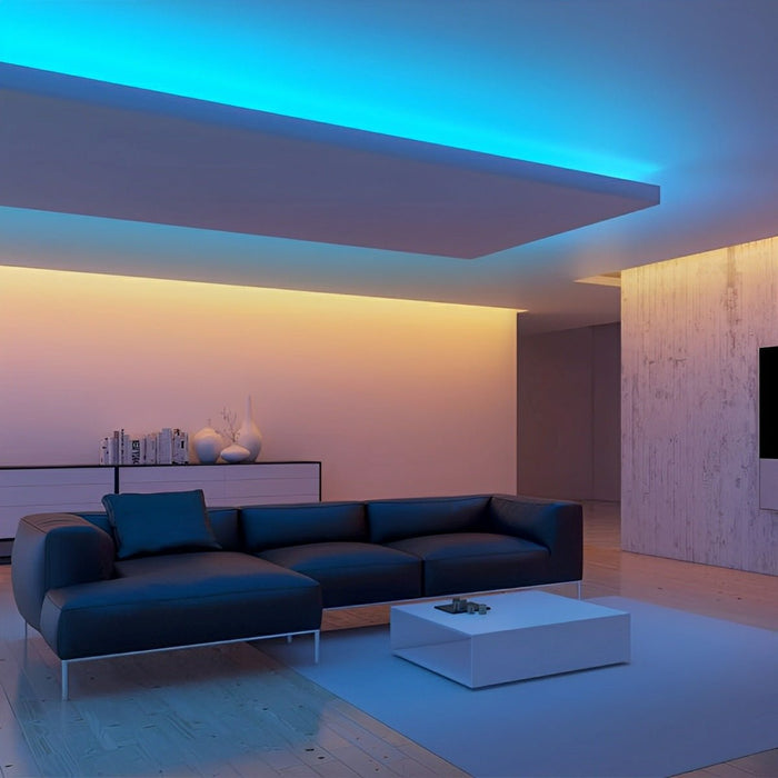 Outdoor Recessed LED Linear Light, Waterproof RGB Flexible, Landscape/Pathway Mood Lighting, Customizable Accent 39.37''