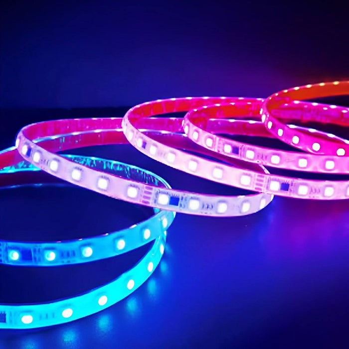Outdoor Recessed LED Linear Light, Waterproof RGB Flexible, Landscape/Pathway Mood Lighting, Customizable Accent 39.37''