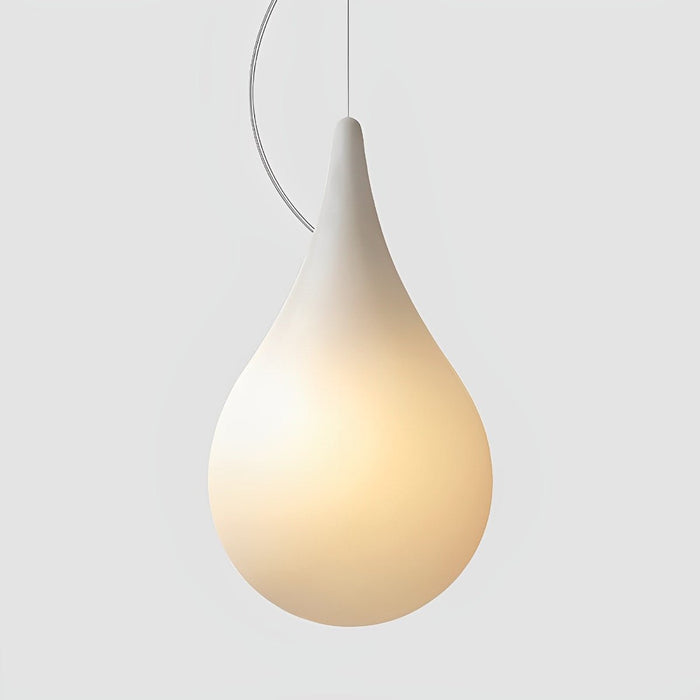 Water Drop Outdoor Hanging Light, IP65 Waterproof LED Pendant for Patio/Garden/Courtyard