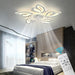 26.8 in. Bedroom Ceiling Fans with Lights Remote Control, Modern Dimmable Chandelier Ceiling Fan for Living Room Bedroom Dining Room-1-ErisView