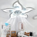 27 in. Ceiling Fan with Dimmable LED Light, White Reversible Ceiling Fan -1-ErisView
