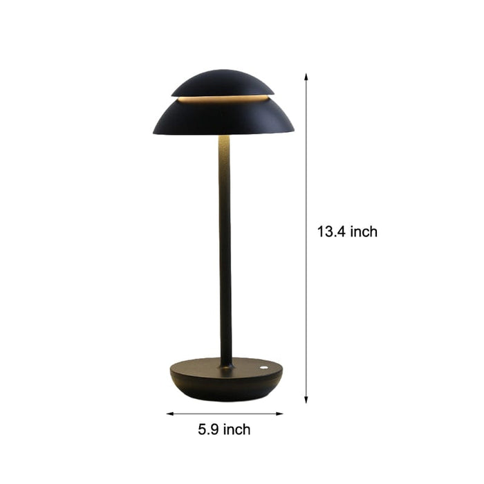Nordic Rechargeable Cordless Table Lamp Integrated LED Built-in Battery Desk Light