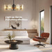 28 in. Caged Ceiling Fan with Light, Retro Ceiling Fan Light Fixture-2-ErisView