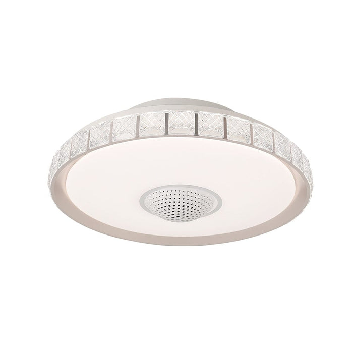 19.69'' Bladeless LED Indoor Smart Ceiling Fan with Light and Remote Control