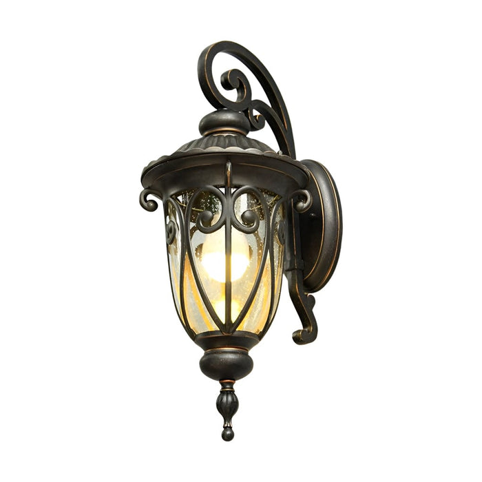 Waterproof Aluminum Bubbles Glass European-Style Outdoor Wall Lights