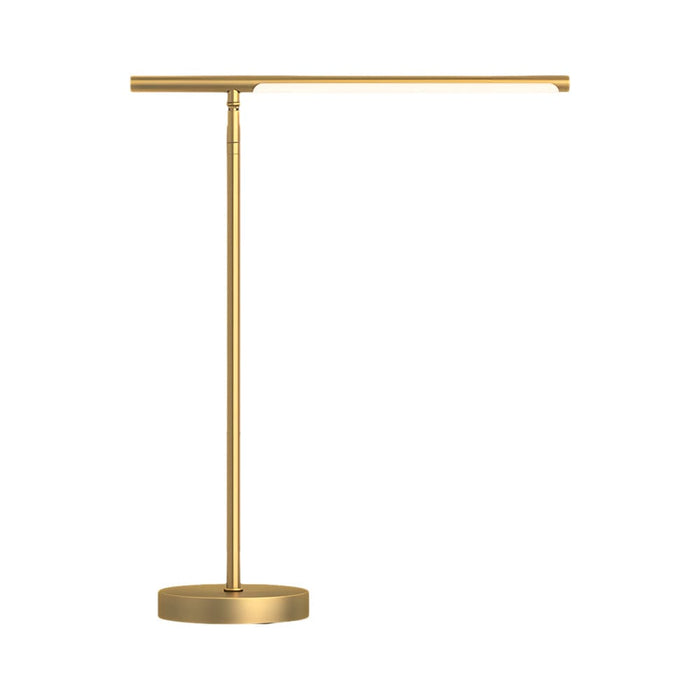 Copper Linear Brass LED Desk Lamp with Adjustable Direction