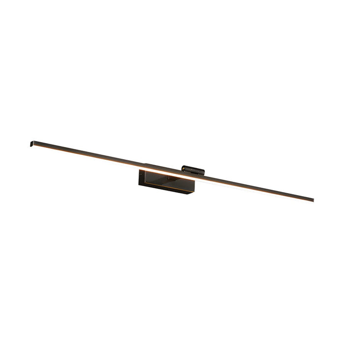 Modern Copper Linear LED Vanity Light Fixture with Adjustable Direction