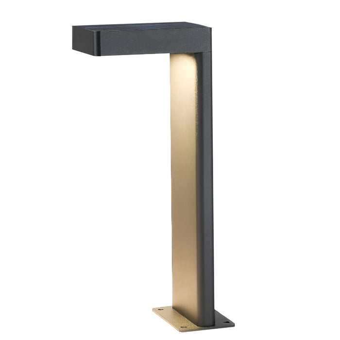 Minimalist Waterproof LED Black Modern Outdoor Solar Path Lights Lawn Lights