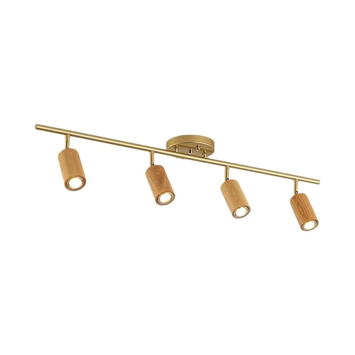 Adjustable 1/4 Lights Three Step Dimming Japanese-Style Ceiling Spotlights