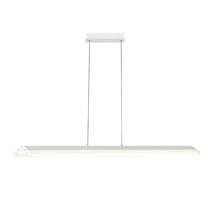 Minimalist Creative Strip LED Neutral Light Metal Modern Chandelier